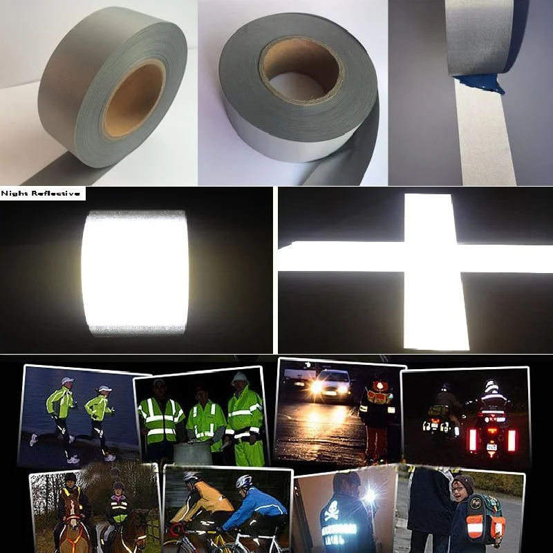 Reflective Tape Width Sew on Visibility Multicolour 1 m 30 mm