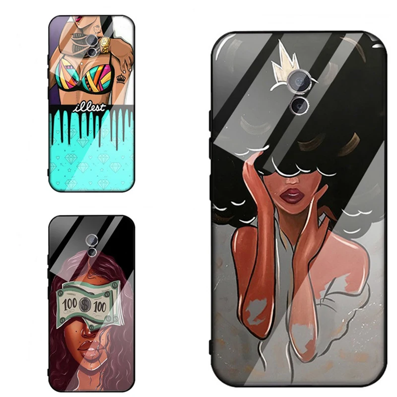 Luxury Cute interesting Phone Case For vivo y93 y75 y79 y83 y85 y97 Clear glass Soft Back Cover Vivo Xplay6 V15 iqoo celular |