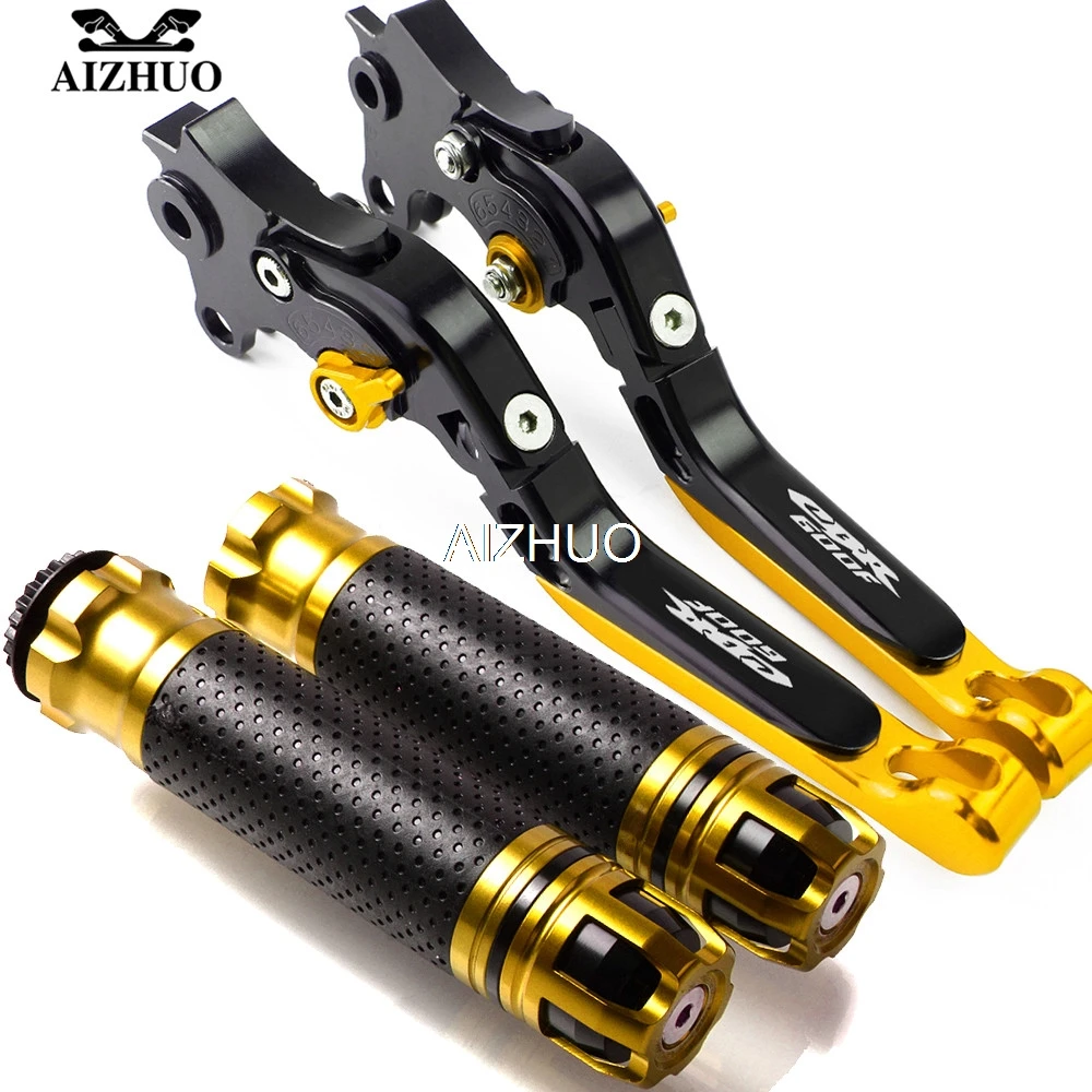 

Motorcycle Brake Clutch Lever Extendable Adjustable Hand Grip Handlebar For HONDA CBR600F CBR600 F CBR 600 F 1991-2007 1992 1992