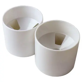 

ABS Golf Putting Green Hole Practice Cup White Plastic Training Ball Socket Standard Size Golf Accessories