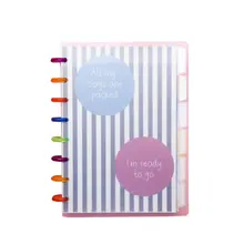 Fromthenon A5B6 пулевые дневники, диски с кольцом, спираль, записная книжка Happy planner, дневник с цветком, Пустая заправка, школьные принадлежности Fromthenon A5B6 пулевые дневники, диски с кольцом, спираль, записная книжка Happy planner, дневник с цветком, Пустая заправка, школьные принадлежности