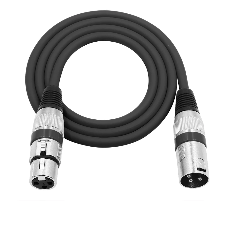 Lballist XLR кабель Мужской и Женский аудио фольга Плетеный экранированный для