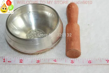 

Nepalese Tibetan Copper Crafted Gold Gilt wonderful Chakra Singing Bowl Meditation 8CM Diameter Wholesale brass Bowls