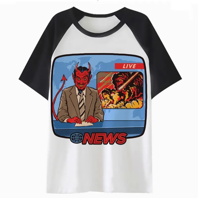 Футболка с черепом в японском стиле хип-хоп, уличная одежда harajuku meme, Мужская хлопковая футболка, Мужская футболка в японском стиле - Цвет: 17