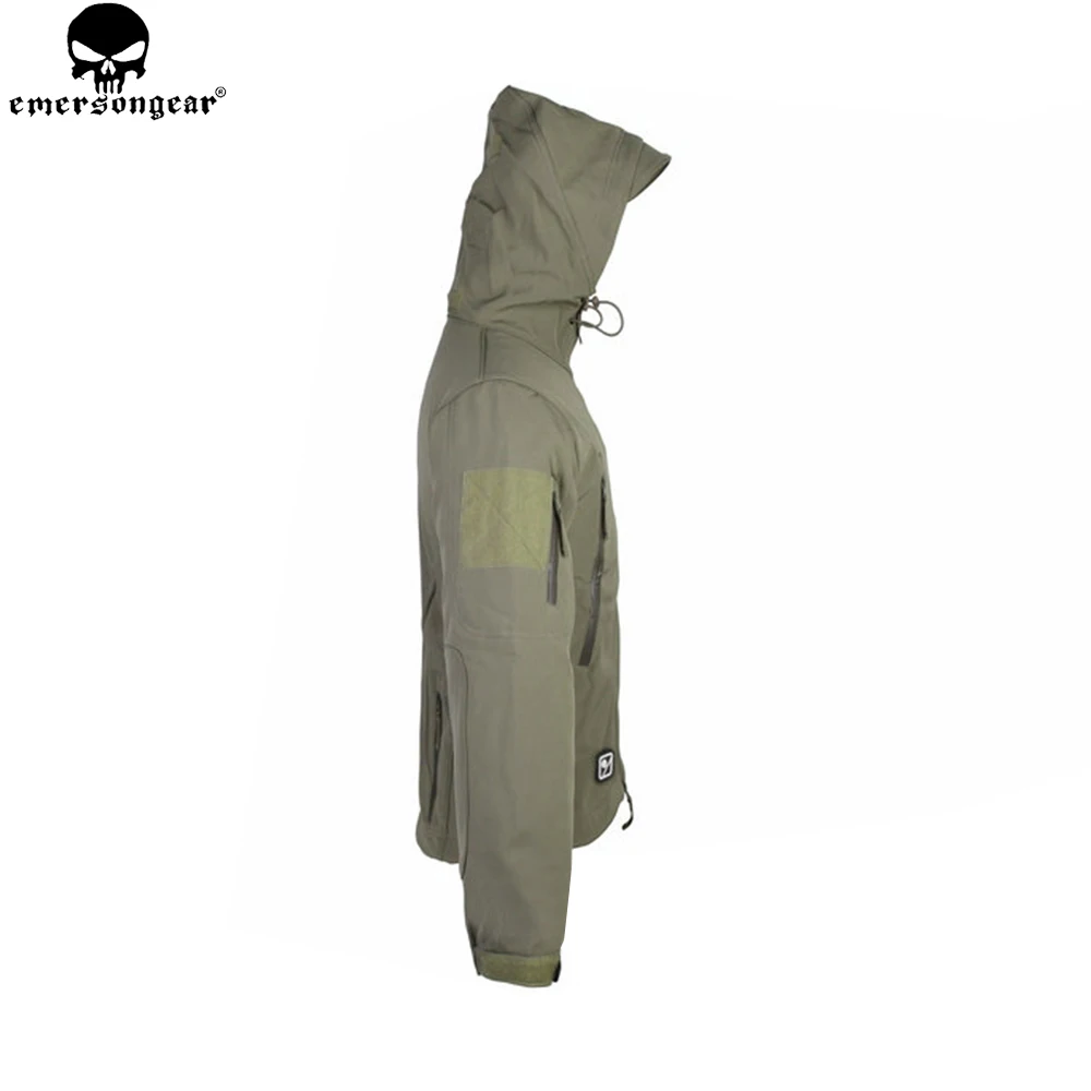EMERSONGEAR водонепроницаемая куртка с мягким корпусом Спортивная камуфляжная для