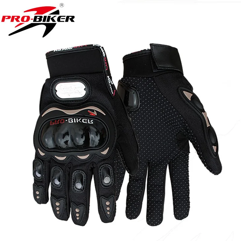 

Pro biker motorcycle gloves full finger knight riding moto motorcross sports GLOVE cycling Washable glove guantes Black M,L,XL