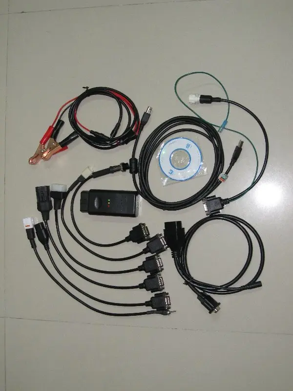 Универсальный мотоциклетный сканер для YAMAHA, SYM, KYMCO, HTF, PGO для мотоцикла suzuki диагностический инструмент 2 года гарантии полные кабели