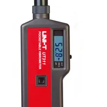 UT311 Высокоточный цифровой Виброметр Портативный ЖК-анализатор вибрации тестер вибрации частота смещения