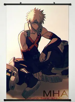 

Wall Scroll Poster for Anime My Hero Academia Katsuki Bakugou
