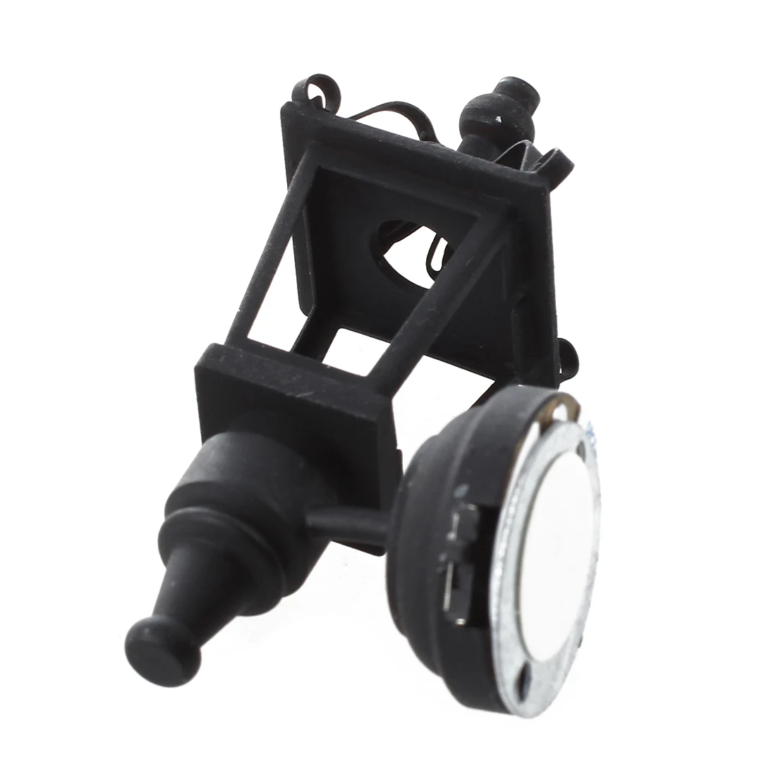 

Black Metal 1/ 12 Dollhouse Miniature LED Wall Light Model