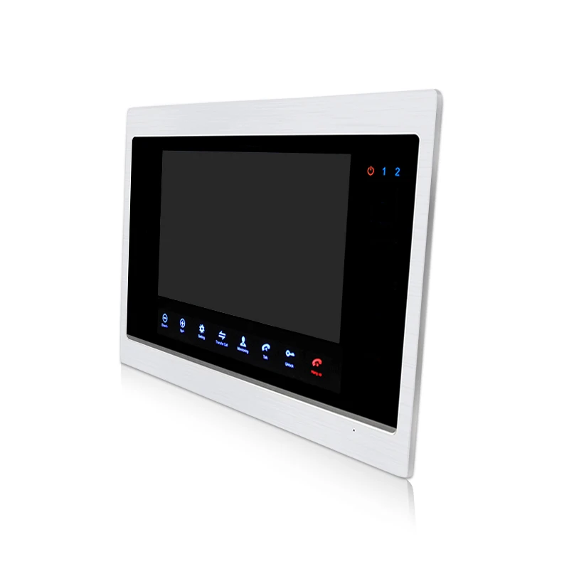 Бесплатная доставка 1200TVL 10 &quotвидеодомофон домофон запись экран комплект RFID