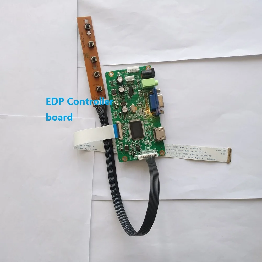 for LP140WD2-TPB1 DIY DRIVER KIT VGA 14" 30Pin LCD EDP Controller board monitor 1600X900 SCREEN display