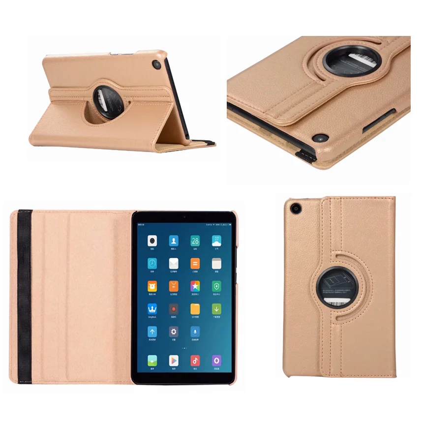 Новый чехол для Xiaomi MiPad 4 MI Pad с поворотом на 360 градусов умный флип из ТПУ
