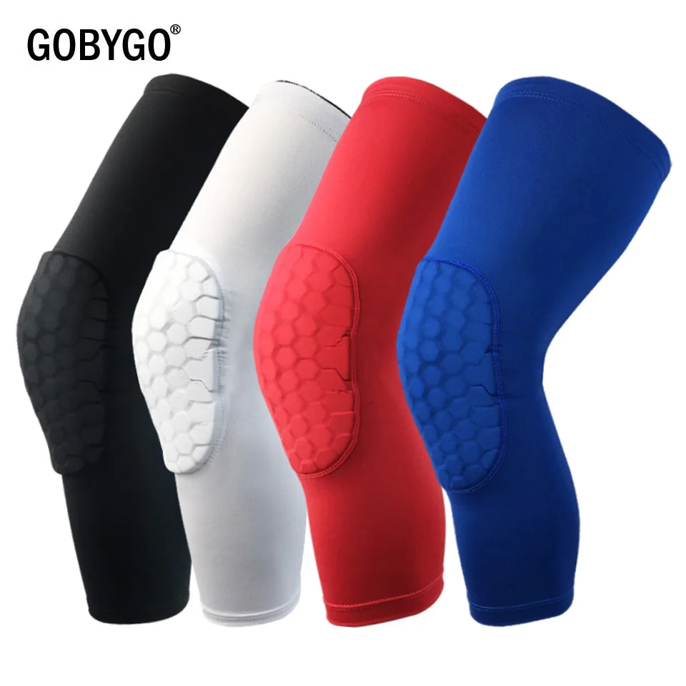 GOBYGO 1 шт. сотовые спортивные Безопасность Training эластичные сапоги до колена