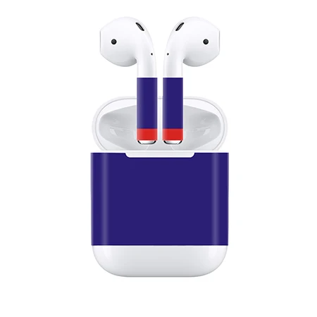 Чистый дизайн Виниловая наклейка наушники для AirPod скины съемная ПВХ