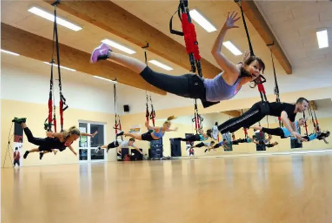 

2018 Pilates Suspension trainer Elastic Sling 4D pro Pull Rope Bungee Workout Training Cord Resistance bands 1 set free ship