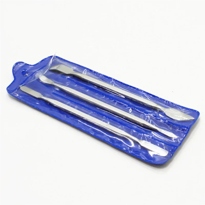 3 piezas Spudger de Metal teléfono Herramientas de apertura Kits de Herramientas de reparación de teléfono móvil herramienta para Iphone iPad Samsung accesorio paquetes conjunto