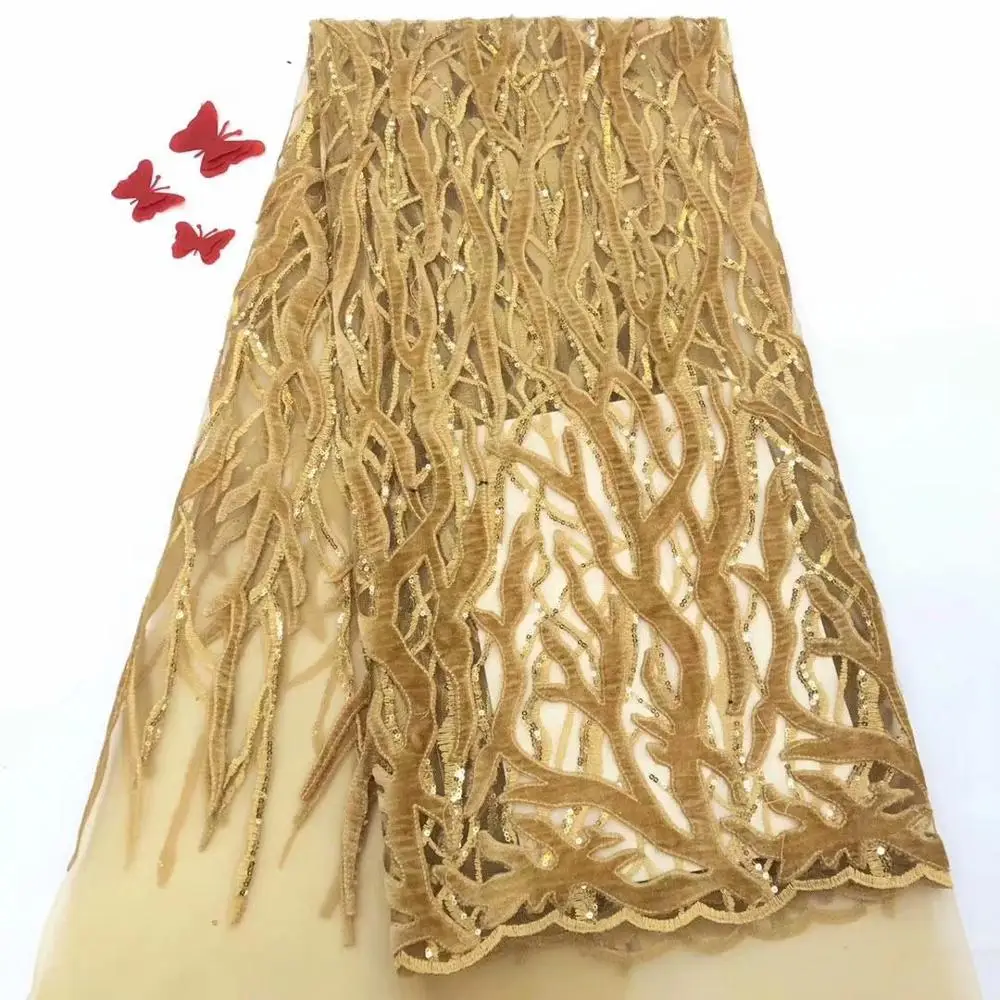

Nigerian French Lace Fabrics 2019 African Tulle Lace Fabric High Quality African Lace Wedding Fabric For Dress
