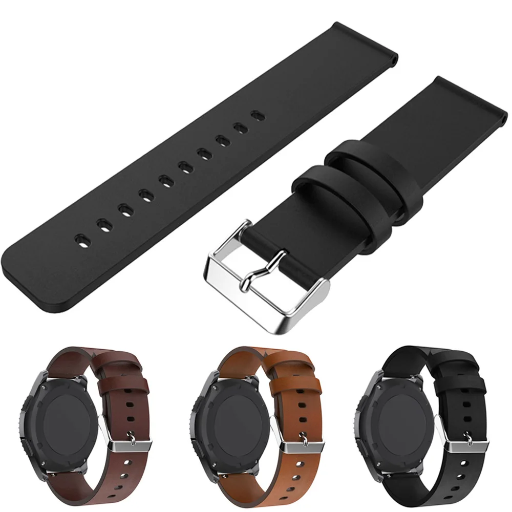 Ремешок из мягкой натуральной кожи для Xiaomi Huami Amazfit Stratos Pace 2 2S сменный Браслет