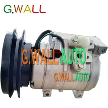 Ac компрессор для автомобиля Caterpillar/для автомобилей трактор john deere/для автомобилей Komatsu экскаватор 447220-4052 247300-0510 421-07-31221