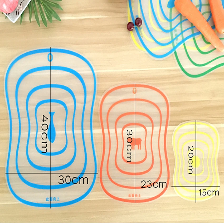 20x15 см Экологичные пластиковые Разделочные Блоки Нескользящие матовые инструменты кухонные принадлежности разделочная доска одна деталь посылка