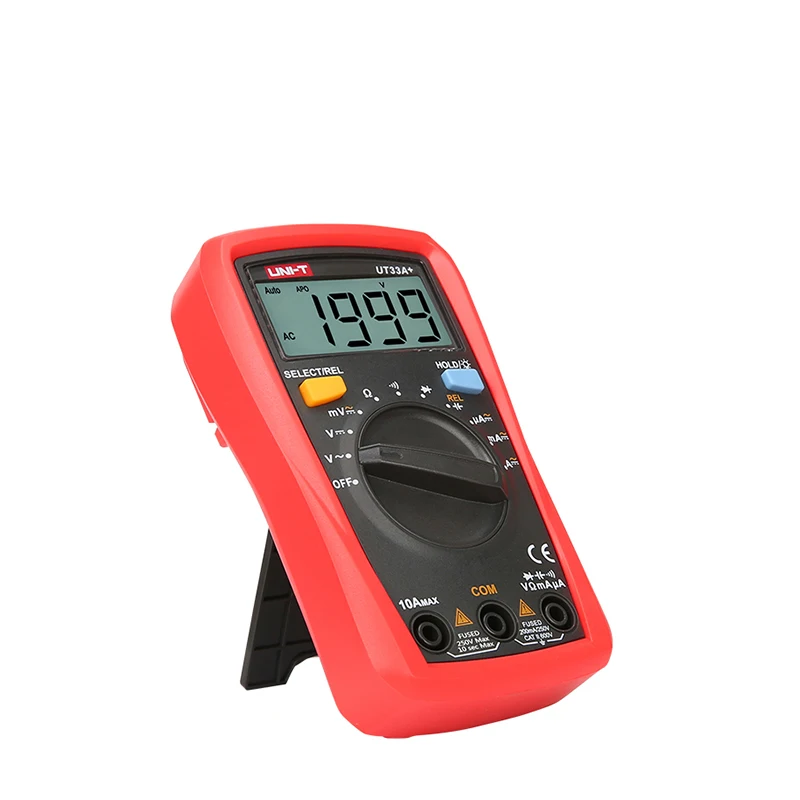 Goede UNI T UT33A + UT33B + UT33C + UT33D + Digitale Multimeter Ac Dc Weerstand + 2mF Capaciteit Ncv Tester met Lcd Backlight