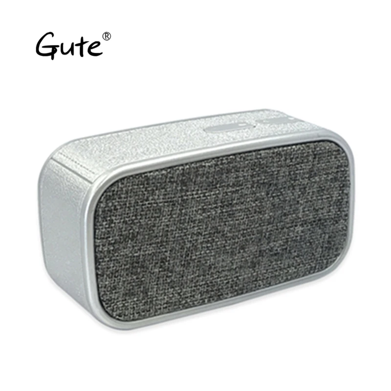 

Gute fashion Fabric art Bluetooth speaker square portable handle woofer radio wireless caixa de som alto falante altavoz s5 fan