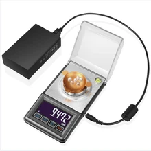 Высокоточные цифровые ювелирные изделия измерение карат lcd сенсорные электронные весы Подсветка баланс веса драгоценный камень бриллиант весы USB зарядное устройство