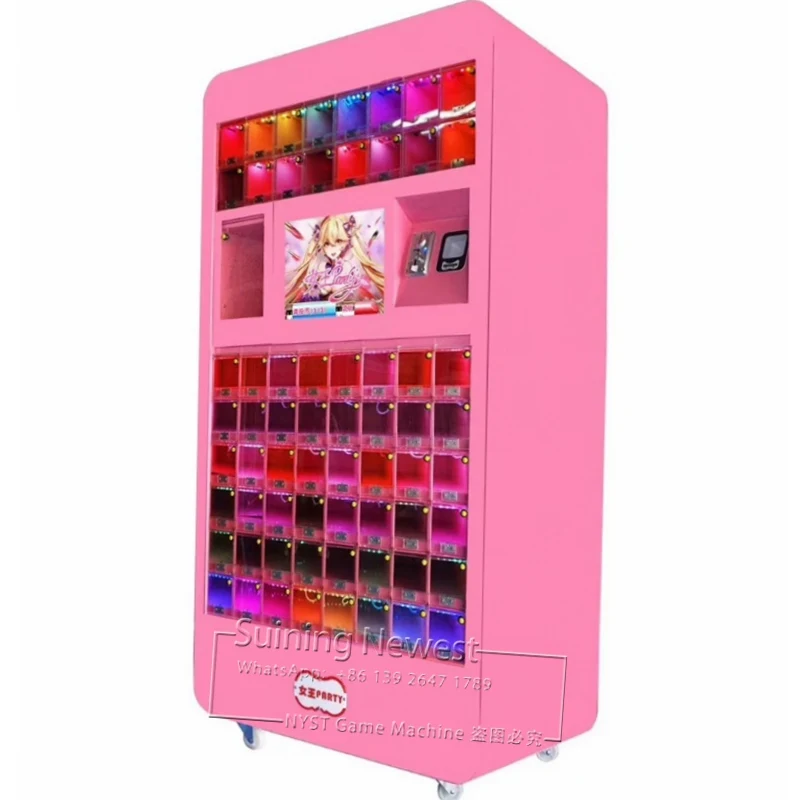 

Popular Indoor Amusement Device Game Center Coin Operated Video Arcade Games Lipstick Vending Game Machine
