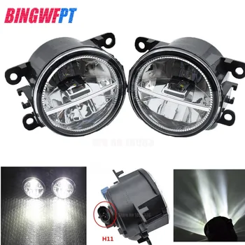 

2pcs Auto Right/Left Fog Light Lamp Car Styling H11 Halogen Light LED Bulb Assembly For Mitsubishi L200 OUTLANDER 2 PAJERO 4