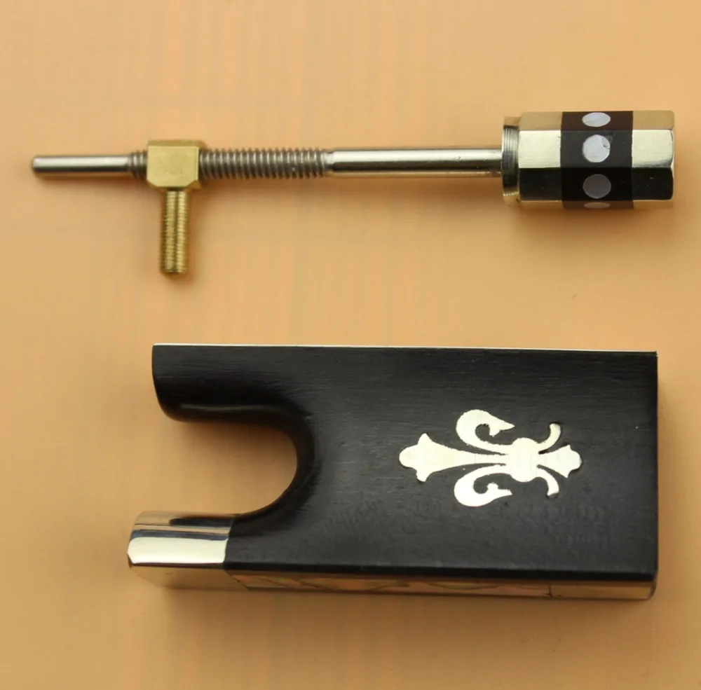 

violin bow frog.4/4-3/4 size ebony frog.violin bow accessories