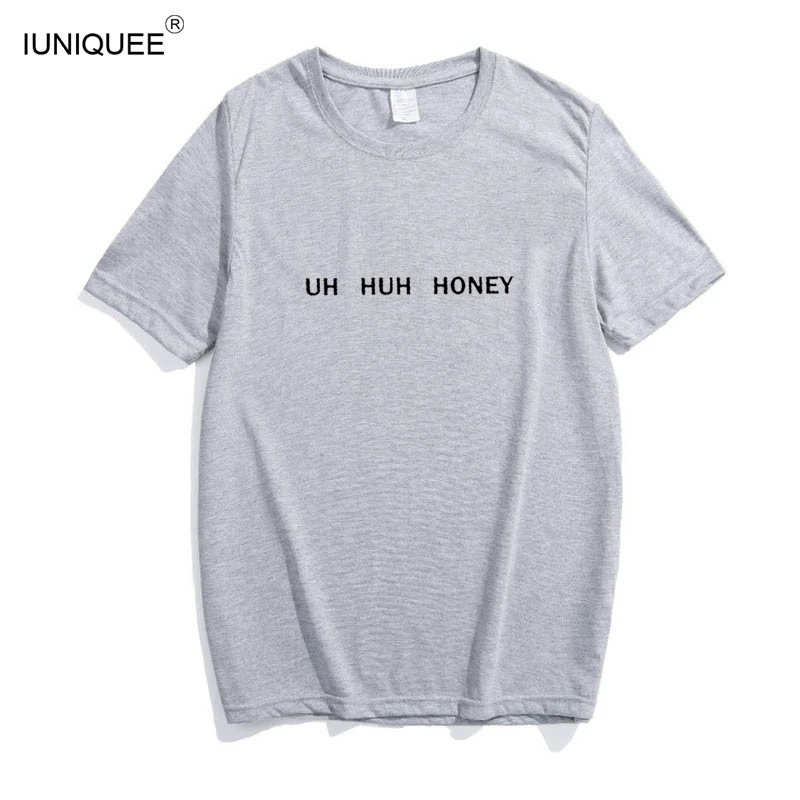 2017 женские летние футболки с короткими рукавами UH HUH HONEY черные круглым вырезом и