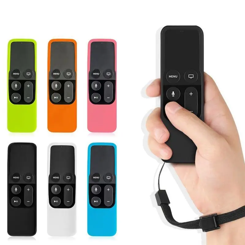 High-end Apple TV4 Remote control 4th protective Case Silicone Shockproof Dust Skin Cover Waterproof