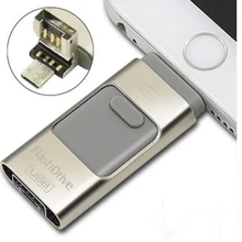 16GB 32GB 64GB 128GB iOS Flash Drive For iPhone iPad iPod Android Storage Pendrive OTG USB 2.0 Memory Mini USB Flash Drive Disk