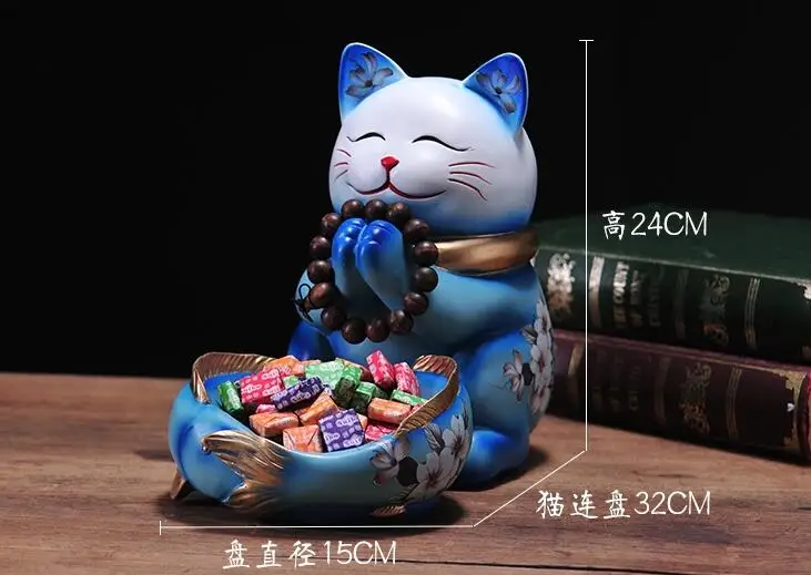 Керамические изделия на удачу, фигурки котов Maneki Neko, украшения для дома, домашний фарфор, украшения для животных, аксессуары для домашнего декора