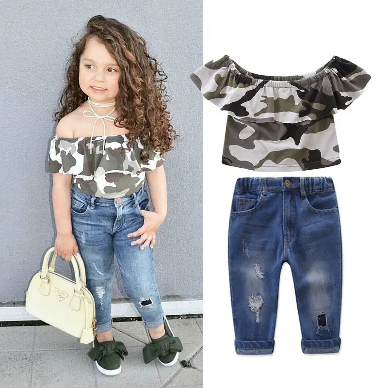 moda jeans infantil