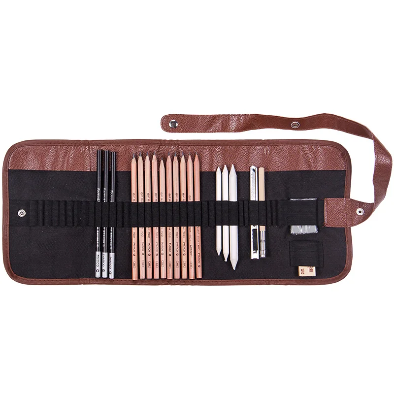 

Marco sketch pencil set Multi-model beginner student painting pencil curtain set school painting pencil art supplies