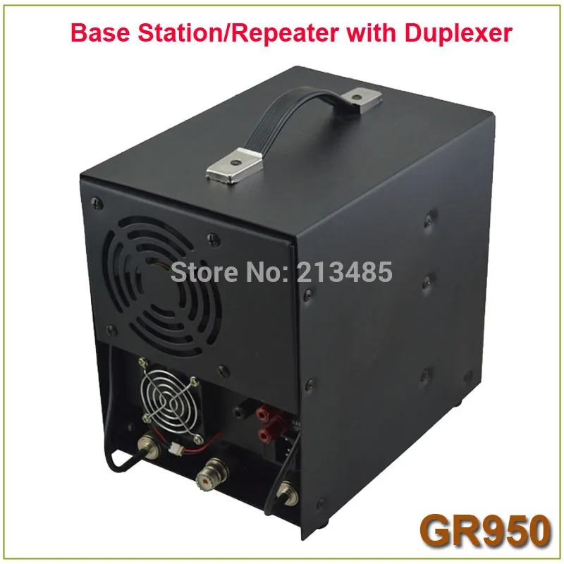 GR950 двухсторонняя рация базовая станция/ретранслятор UHF 403-470 МГц 25 Вт 4 канала с Duplexer