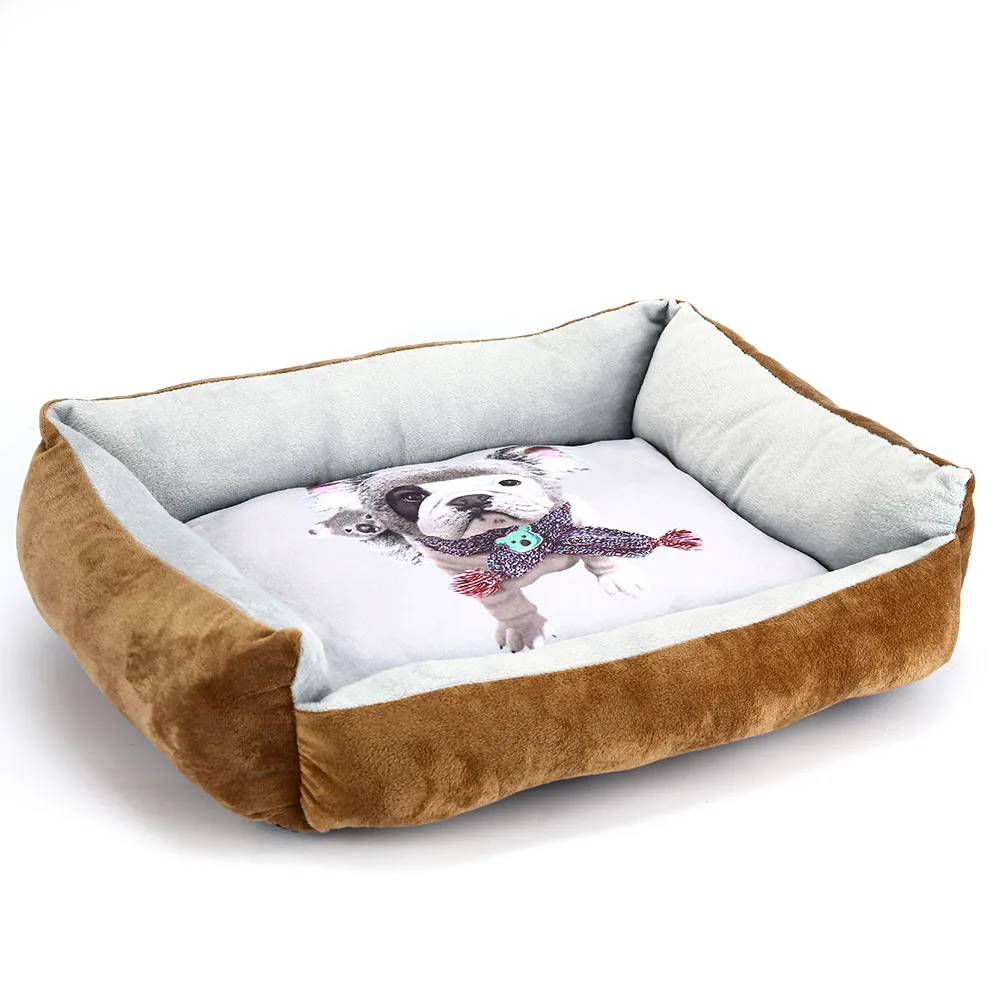 Pet Cat Dog Beds Soft Breathable Cotton Dog Sofas House For Dogs Bed Rest Hand Wash Bottom Waterproof Anti-Slip Dog Bed (19)