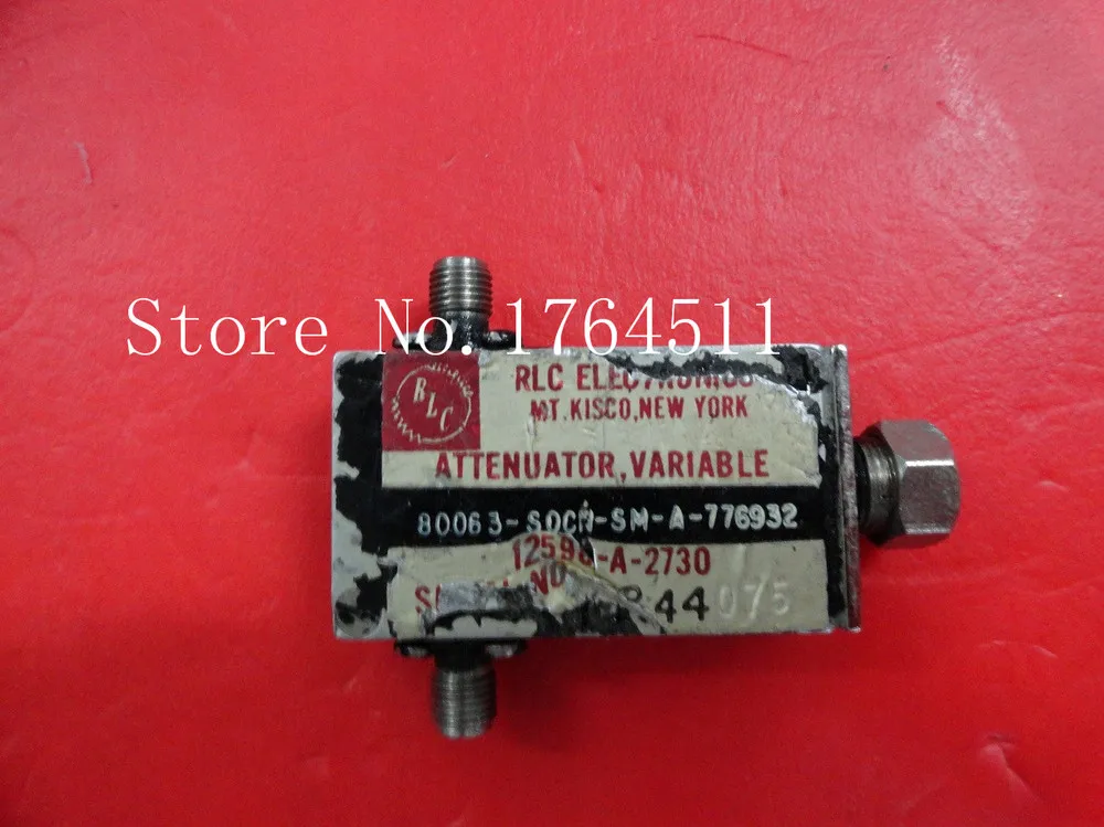 

[BELLA] Supply adjustable adjustable attenuator RLC 12598-A-2730 extension