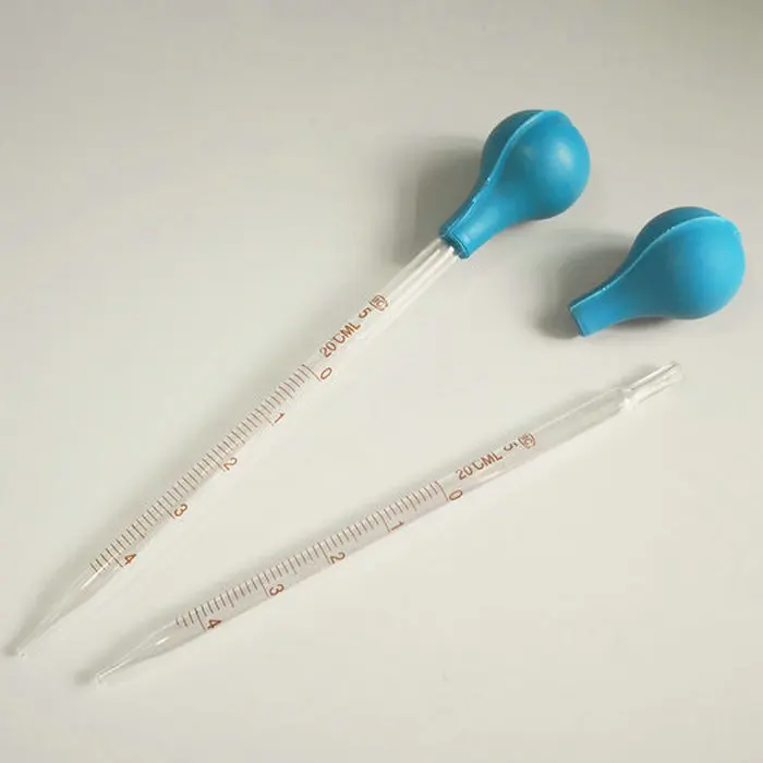 10pcs/lot 5ml Rubber Head Glass Pipettes Dropper Fluid Liquid Dropper