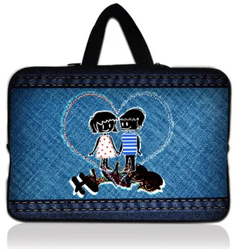 

Free Shipping Lover 14" Laptop Sleeve Bag Case+Hide Handle For 14" 14.1" 14.5" HP Dell Sony PC