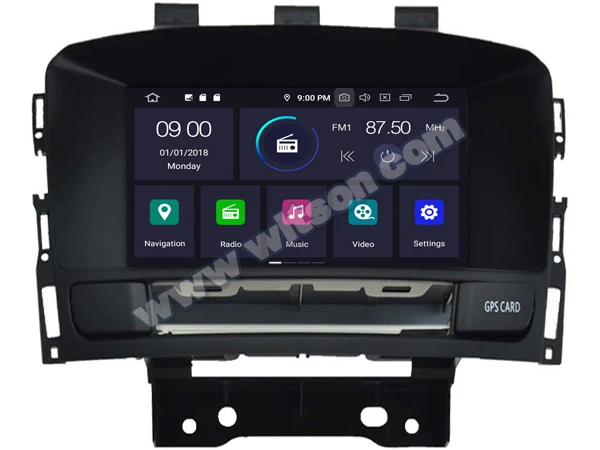 WITSON Android 9,0 Octa-core 4G ram+ 64G rom автомобильный dvd-плеер gps для OPEL ASTRA J автомобильный аудио радио gps плеер аудио система