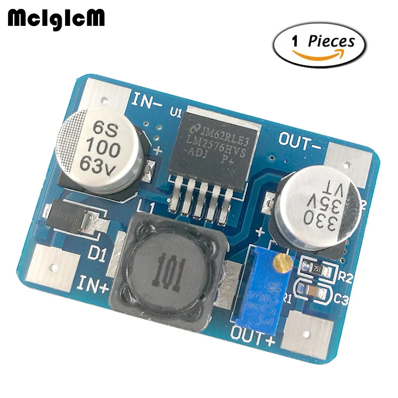 

MCIGICM LM2576HV buck module DC-DC 5-60V input 1.25V-30V output Hot sale