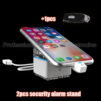

mobile cell phone security stand display system holder with burglar alarm wireless control