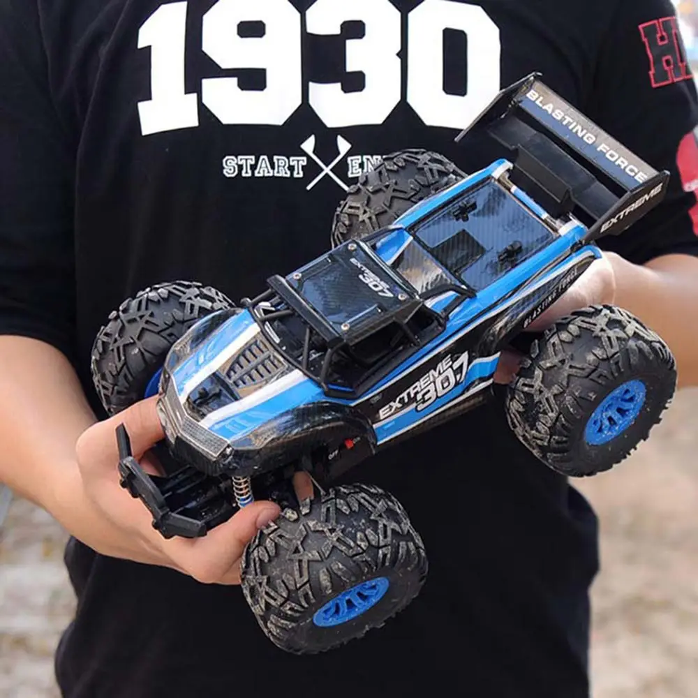 Радиоуправляемая машина 2,4G 1/18 Monster Truck, машинка с дистанционным управлением, игрушки с управлением, модель внедорожника, грузовик 15 км/ч, Радиоуправляемая машинка, игрушечные машинки