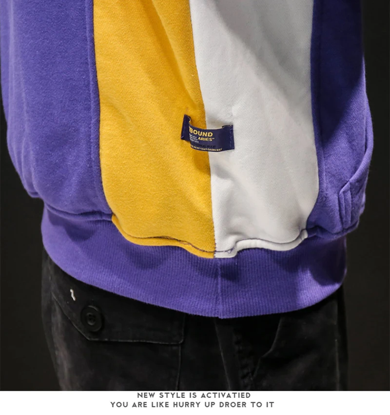 Mens Hoodies Hip Hop Patchwork Modis Harajuku  (21)