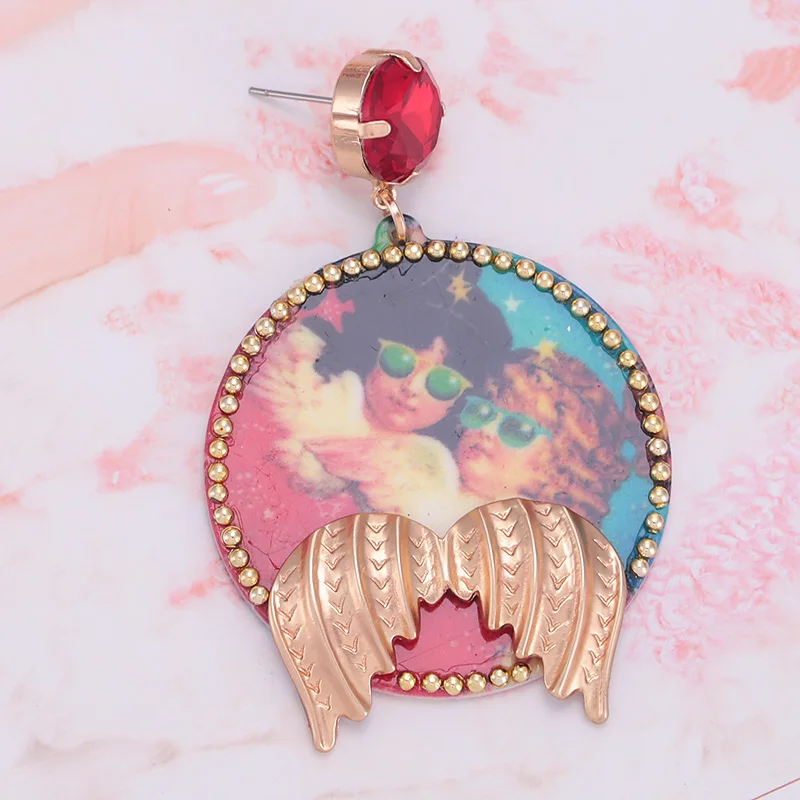 Earrings for woman Pendients for woman boho wedding earring (8)