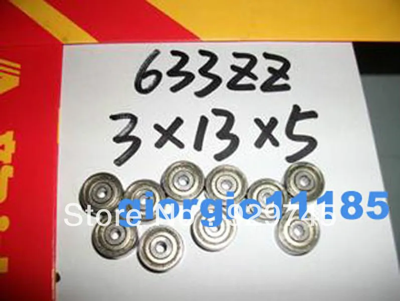50pcs 633 ZZ Miniature Mini Ball Bearing 3 x 13 5mm |