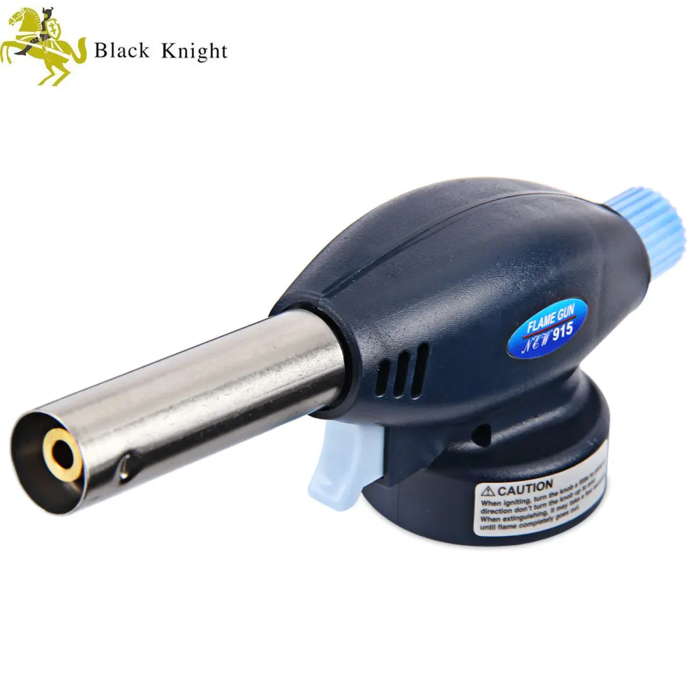

Flame Gun 915 Portable Safe Multi-Functional Auto Ignition Flamethrower Butane Burner Gas Torch For Hiking Camping Welding BBQ